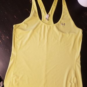 Yellow UnderArmour Tank Top